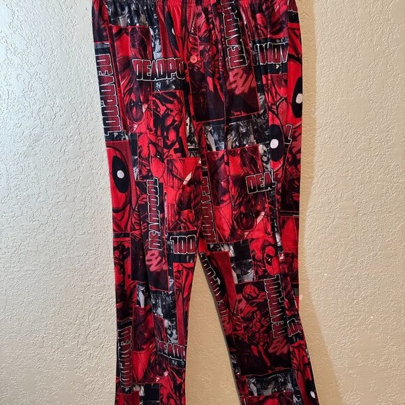 Marvel Other - NWOT Marvel Deadpool Pajama Pants